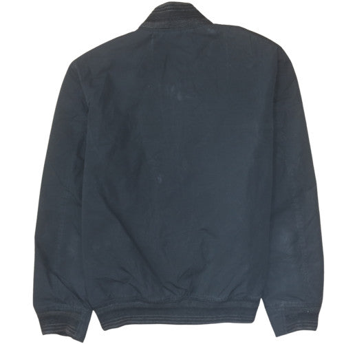 Levi Strauss & Co Men’s Black Bomber Jacket L Cotton Zip Casual