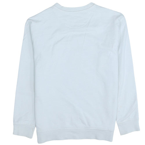 ZARA Disney Women White Mickey Mouse Pullover Sweatshirt M