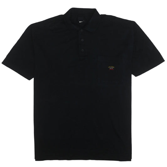 Beadle & Kent Men's Black 2XL Cotton Polo Shirt Classic Fit
