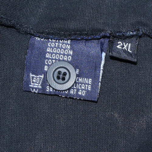 Beadle & Kent Men's Black 2XL Cotton Polo Shirt Classic Fit