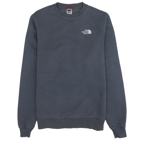 The North Face Men's Grey Crew Neck Pullover Sweatshirt S