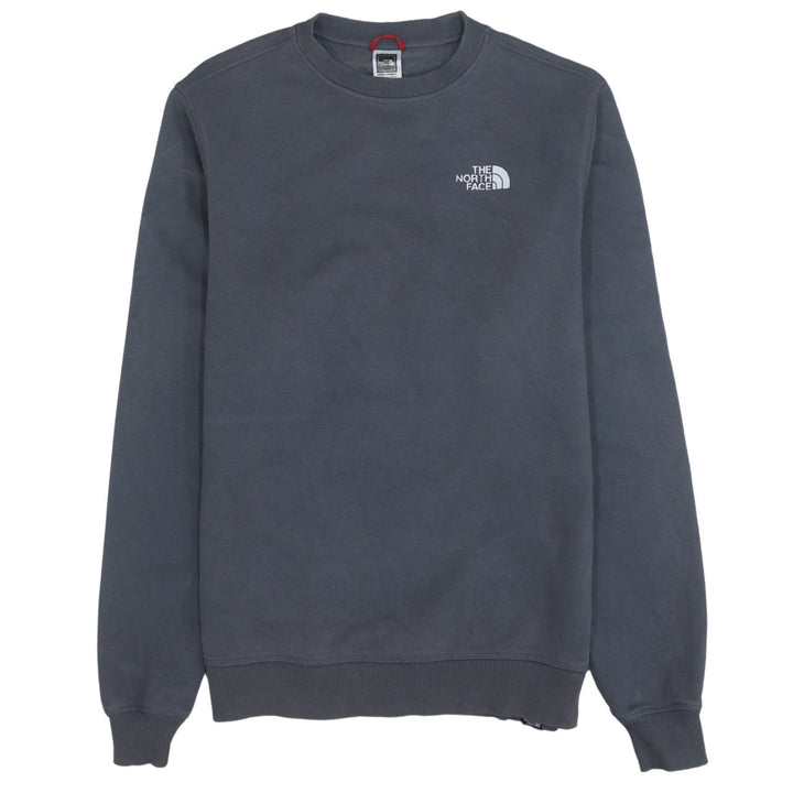 The North Face Men's Grey Crew Neck Pullover Sweatshirt S