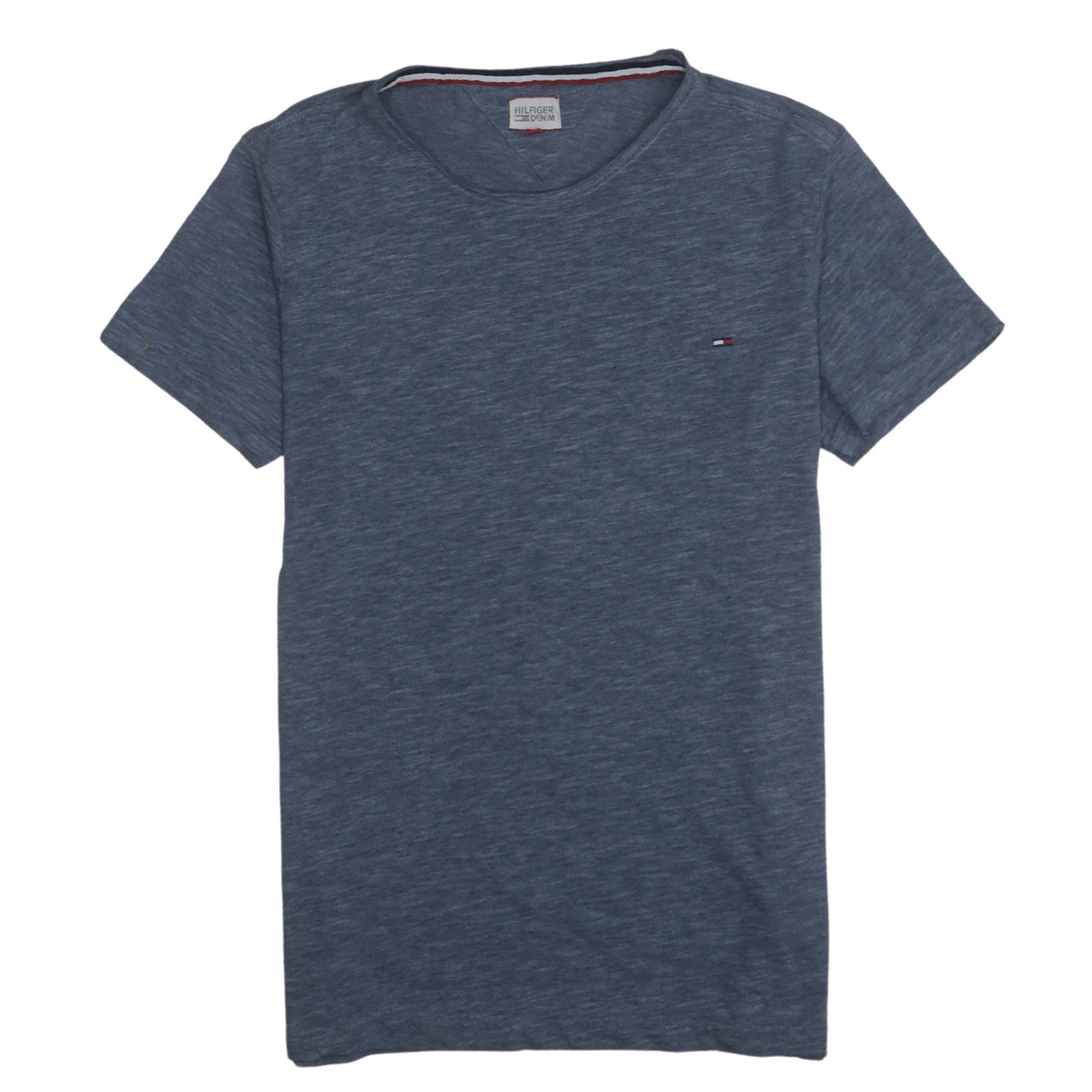 Tommy Hilfiger Men's Blue Crew Neck Short Sleeve T-Shirt Size S