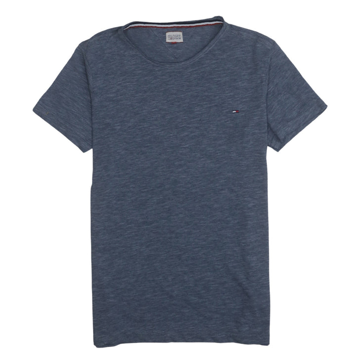Tommy Hilfiger Men's Blue Crew Neck Short Sleeve T-Shirt Size S