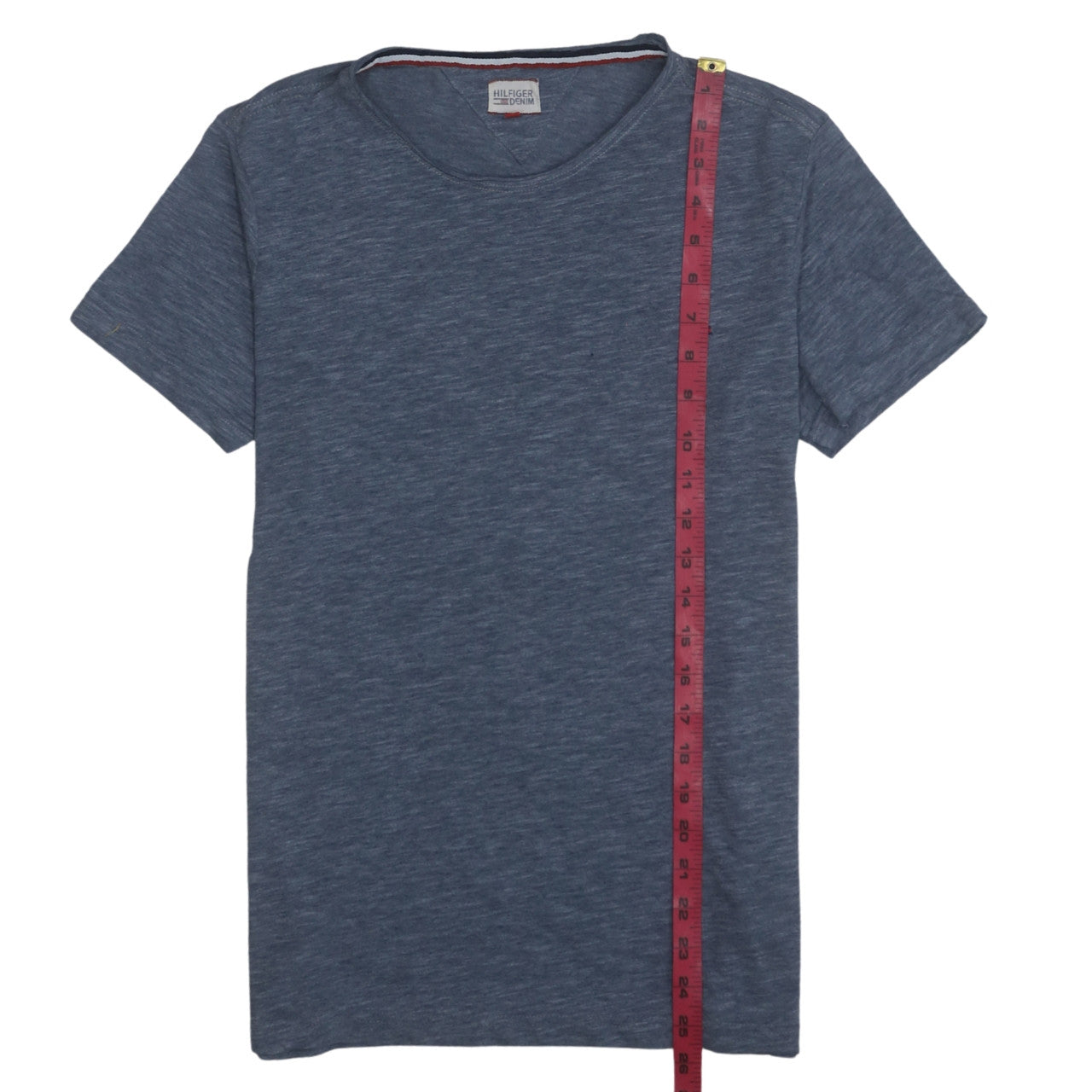 Tommy Hilfiger Men's Blue Crew Neck Short Sleeve T-Shirt Size S