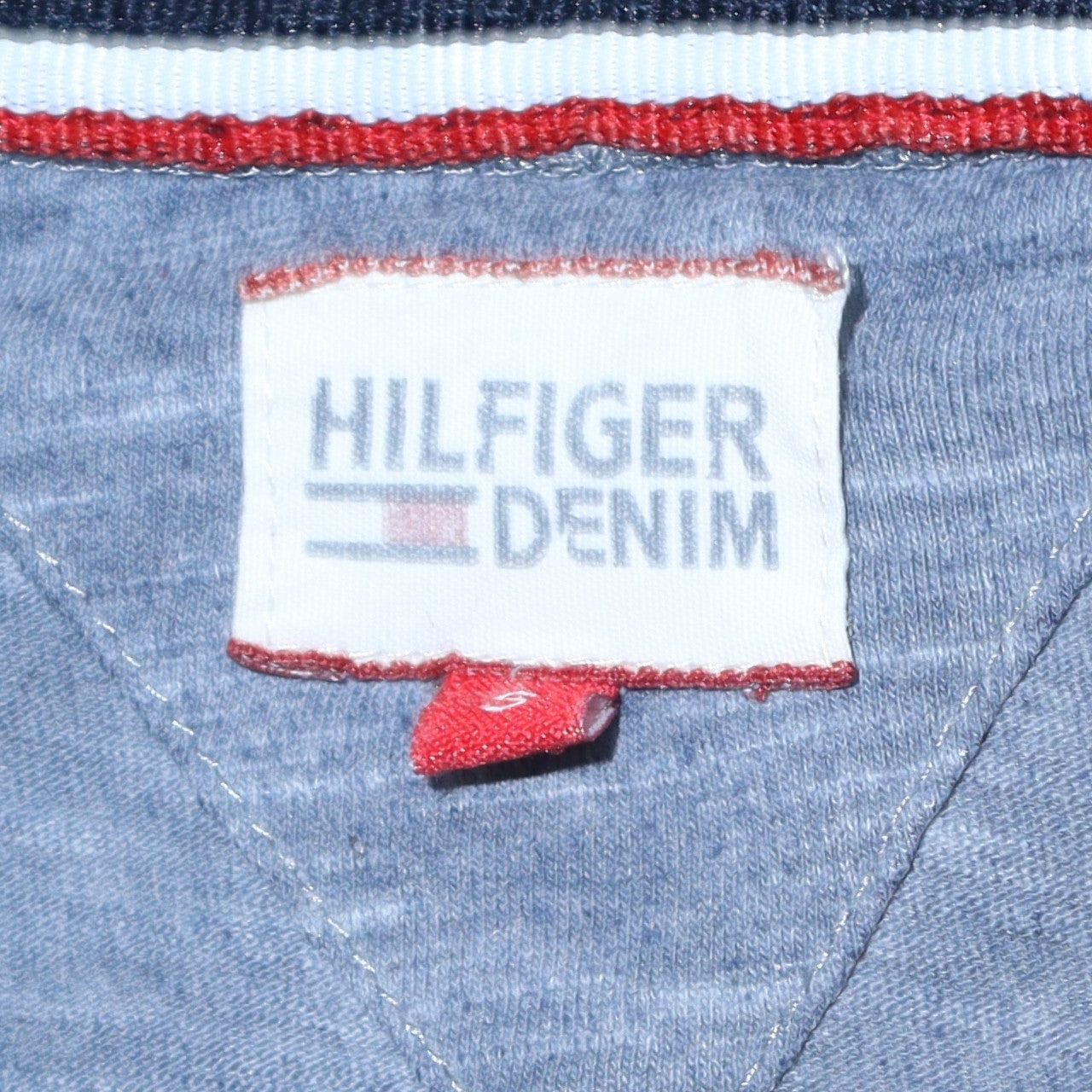 Tommy Hilfiger Men's Blue Crew Neck Short Sleeve T-Shirt Size S