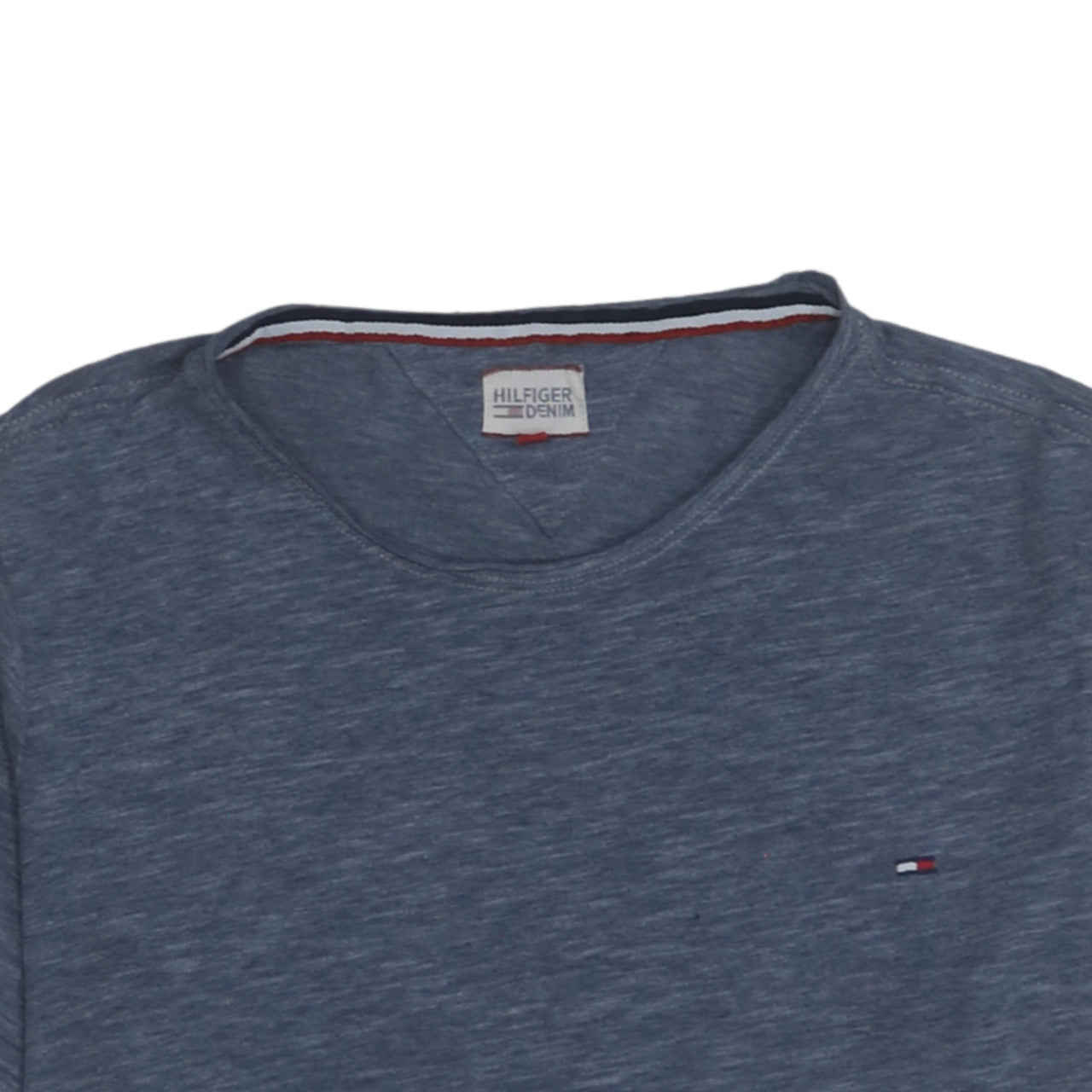 Tommy Hilfiger Men's Blue Crew Neck Short Sleeve T-Shirt Size S