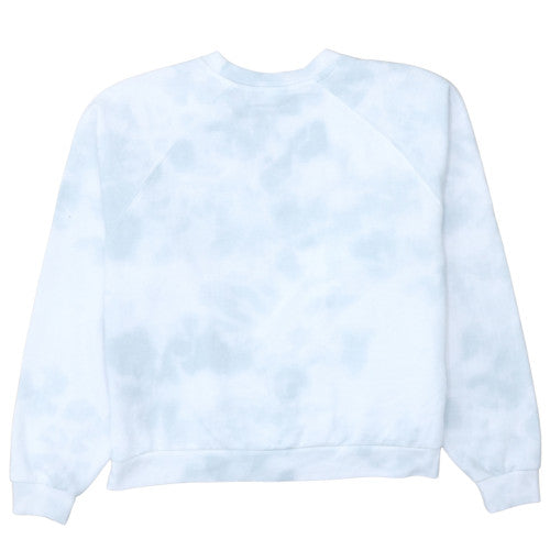 Levi's Womens Blue Tie Dye Pullover Sweatshirt Size XL Relaxed Fit