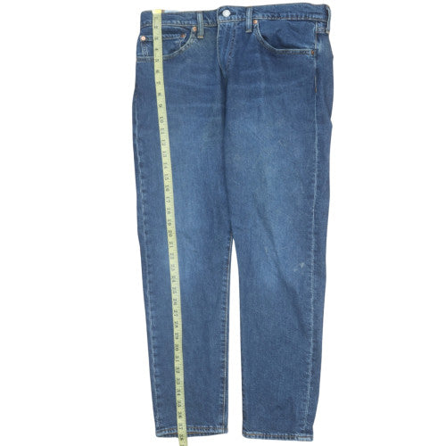 Levi’s Premium Men’s Blue Straight Leg Jeans Size 42 Regular Fit Denim