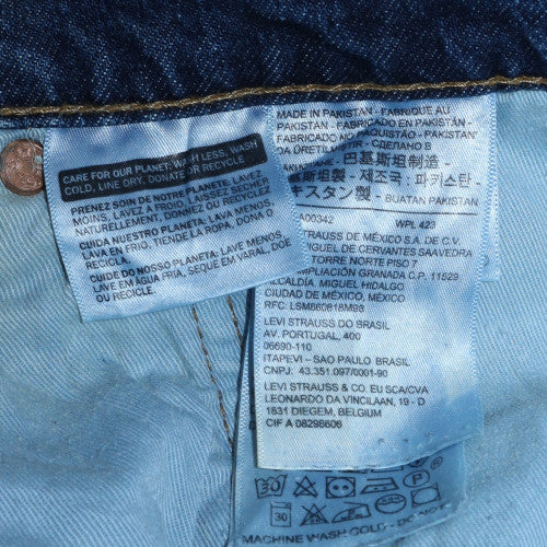 Levi’s Premium Men’s Blue Straight Leg Jeans Size 42 Regular Fit Denim