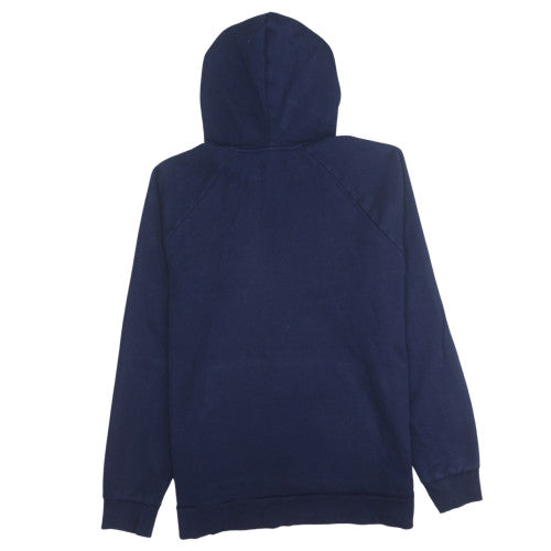 Under Armour Mens Blue Pullover Hoodie L Relaxed Fit Fleece