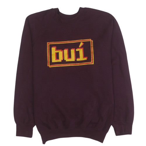 Russell Women Burgundy Crew Neck Pullover Sweatshirt M