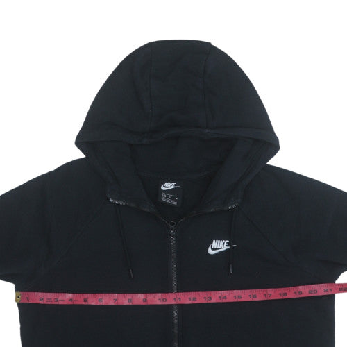 Nike Men's Black Full Zip Hoodie Size M Regular Fit Fleece