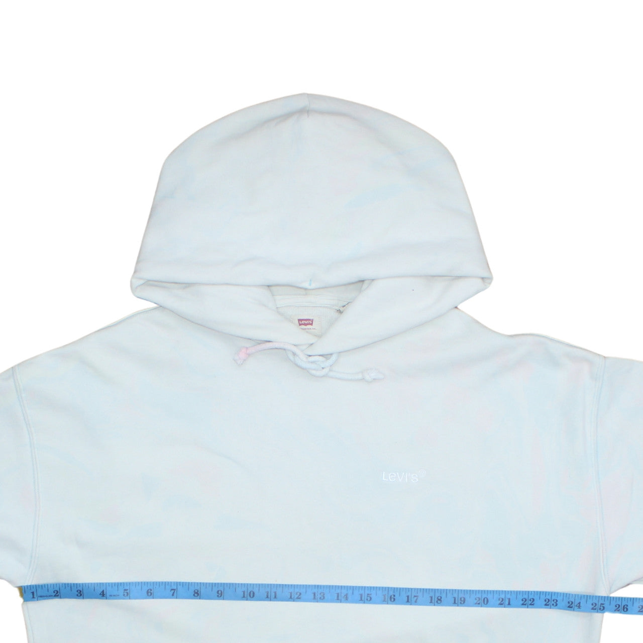 Levi's Women's Light Blue Relaxed Pullover Hoodie Size M