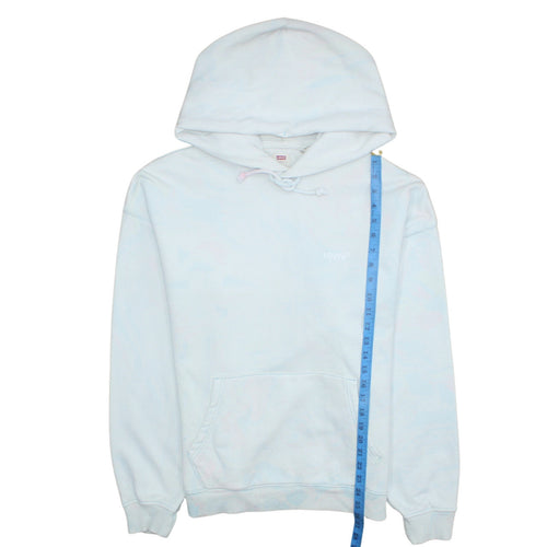 Levi's Women's Light Blue Relaxed Pullover Hoodie Size M