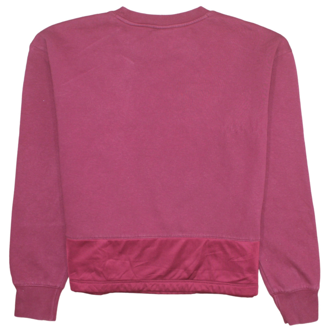 Champion Womens Maroon Large Crew Neck Pullover Sweatshirt