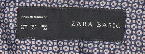 Zara Women Black Size 14 Blazer Jacket Lined Single-Breasted