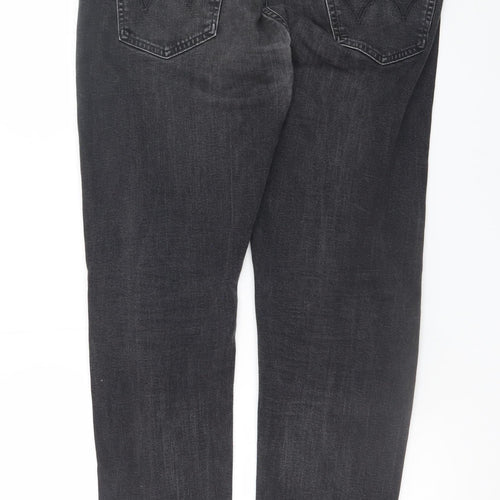 Edwin Men's Black Regular Tapered Denim Jeans 36W 32L Stretch