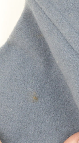 Cotswold Collections Women's Blue Wool Blend Overcoat Size 24