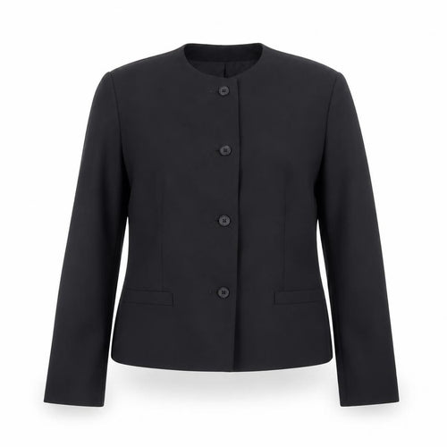 Marks and Spencer St Michael Women’s Black Wool Blazer Size 14 Classic Fit