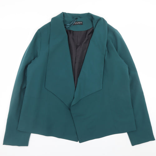 Dorothy Perkins Women’s Green Blazer Jacket Size 18 Lined Office Style