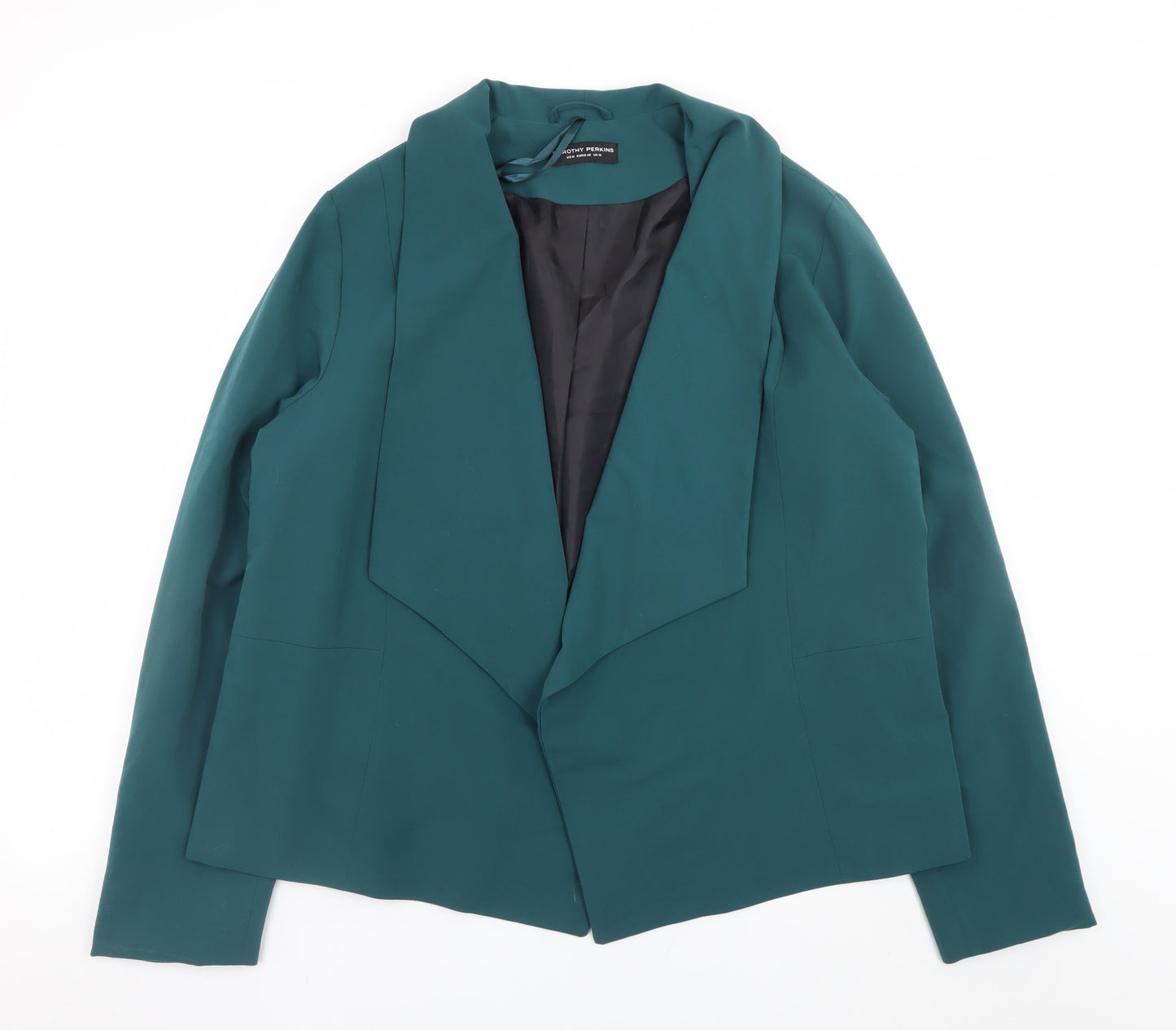 Dorothy Perkins Women’s Green Blazer Jacket Size 18 Lined Office Style