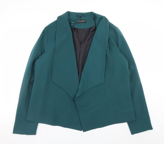 Dorothy Perkins Women’s Green Blazer Jacket Size 18 Lined Office Style