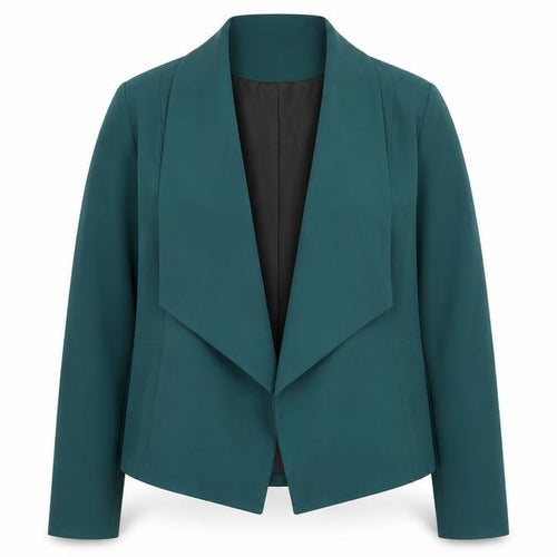 Dorothy Perkins Women’s Green Blazer Jacket Size 18 Lined Office Style