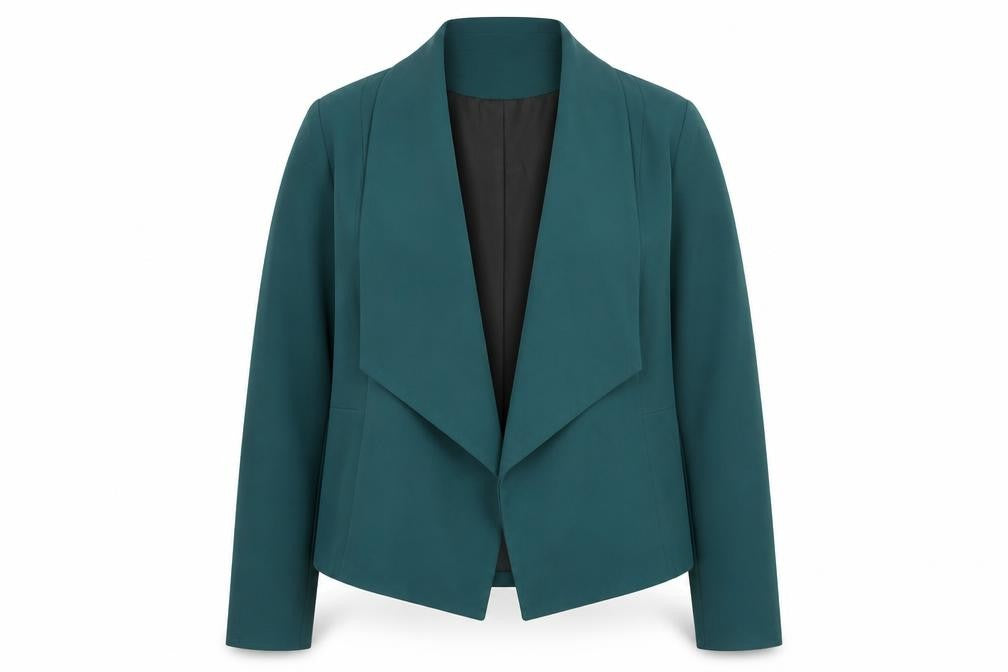 Dorothy Perkins Women’s Green Blazer Jacket Size 18 Lined Office Style