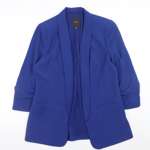 Next Women's Blue Blazer UK 12 Classic Longline Jacket