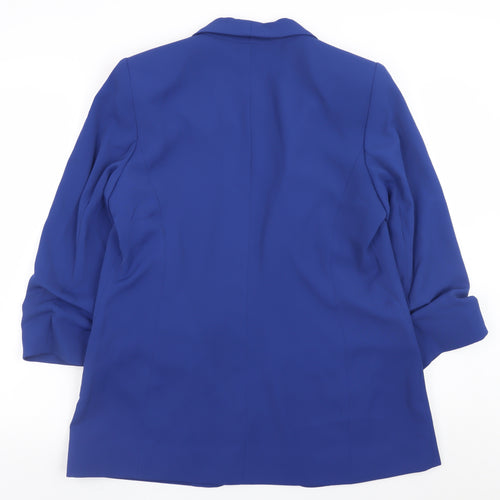 Next Women's Blue Blazer UK 12 Classic Longline Jacket