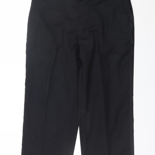 Taylor & Wright Men's Black 34R Dress Pants Formal Trousers