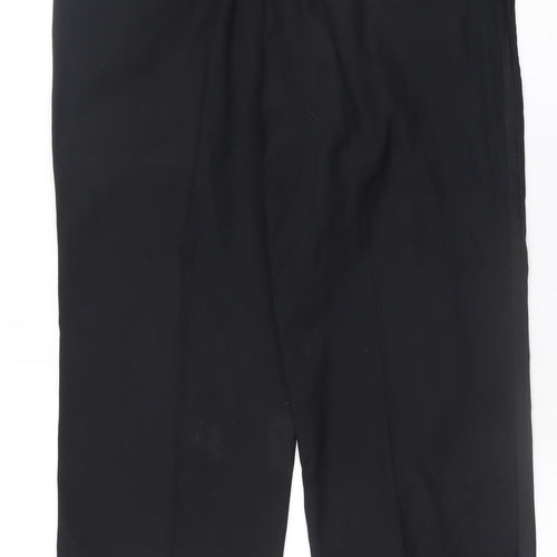 Taylor & Wright Men's Black 34R Dress Pants Formal Trousers