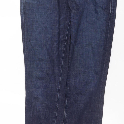 Good American Men's Blue Slim Fit Skinny Denim Jeans 26W Dark Wash