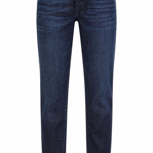 Good American Men's Blue Slim Fit Skinny Denim Jeans 26W Dark Wash