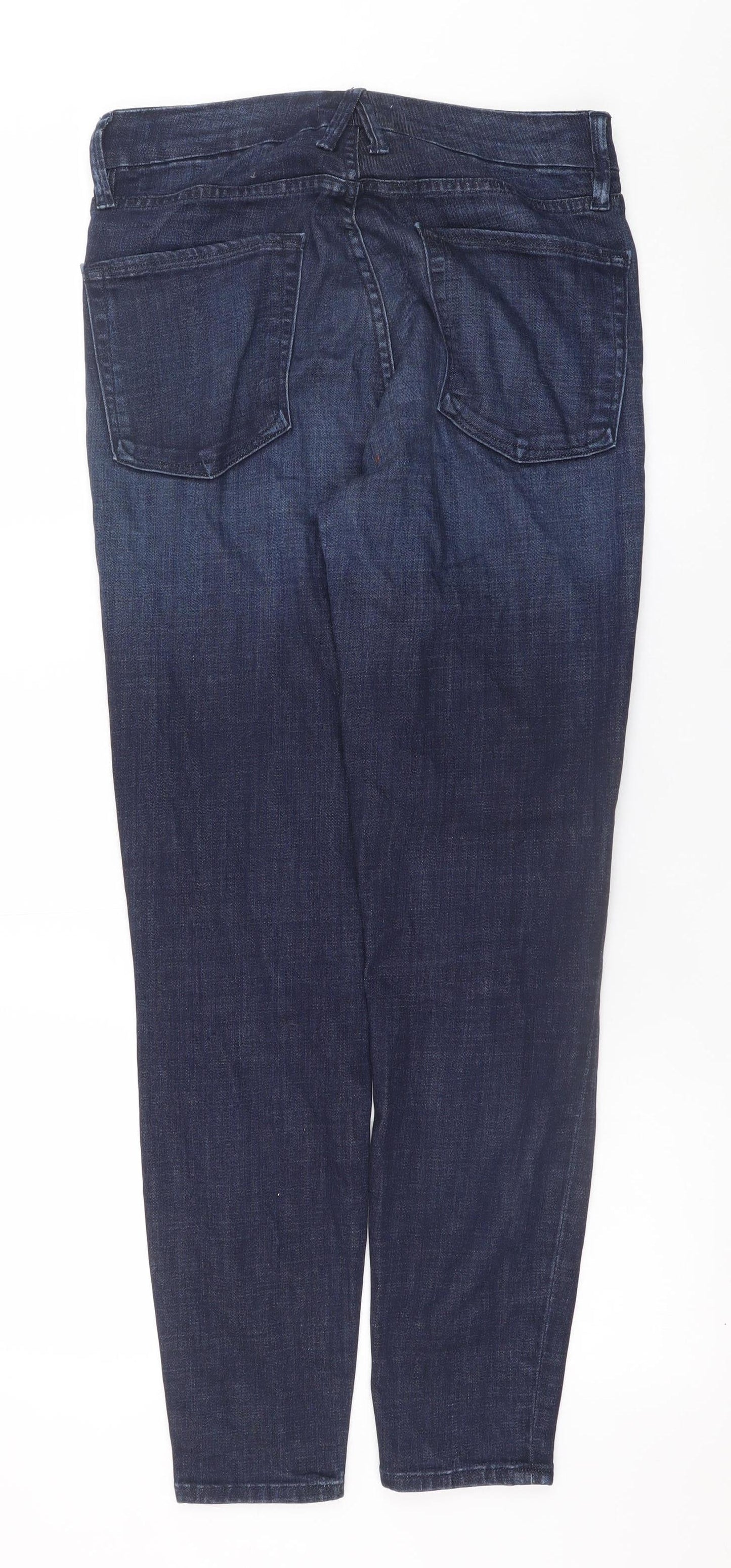 Good American Men's Blue Slim Fit Skinny Denim Jeans 26W Dark Wash