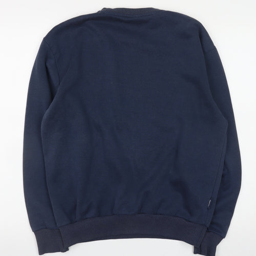 Slazenger Men's Blue Crew Neck Pullover Sweatshirt S Regular Fit