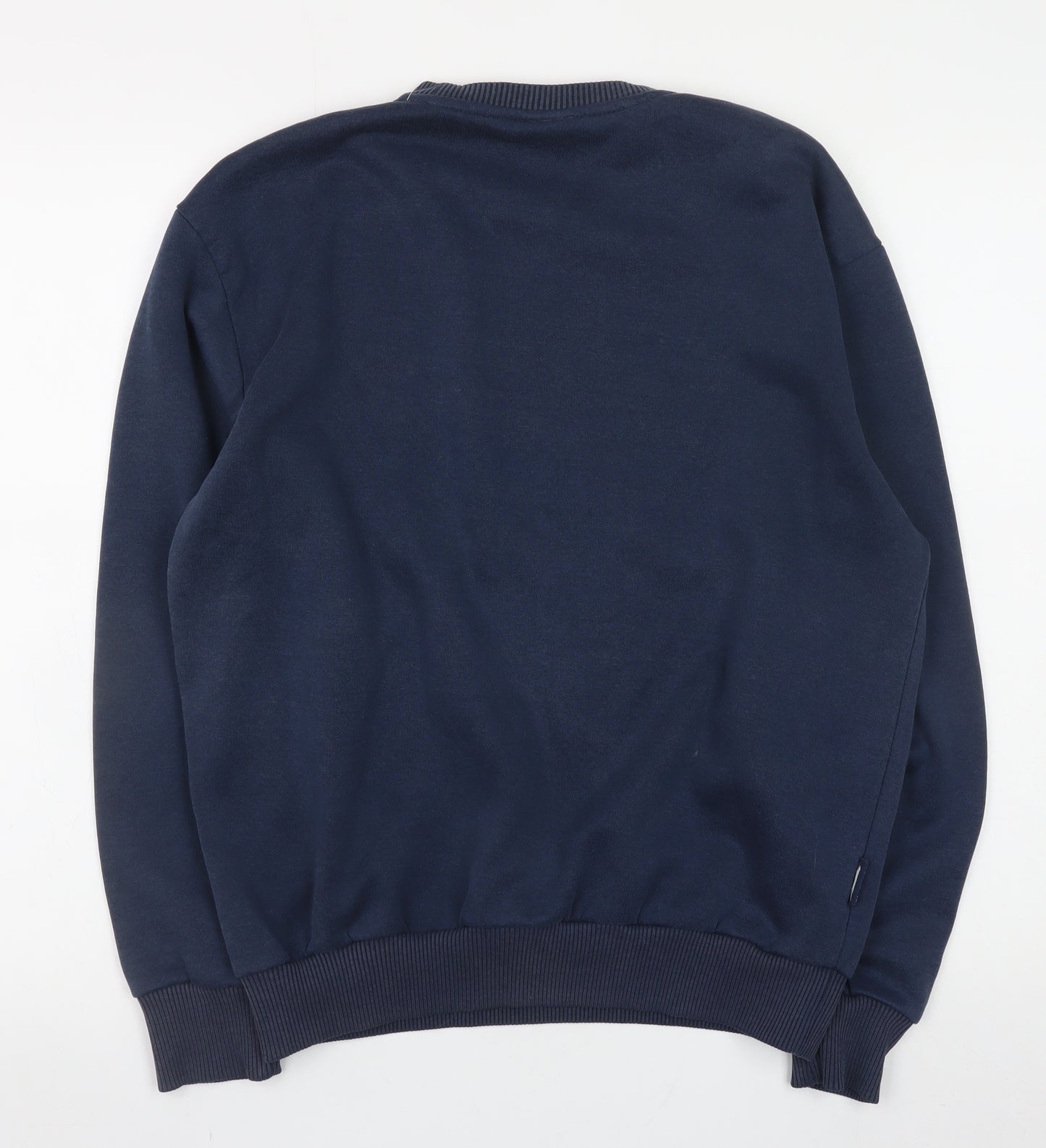 Slazenger Men's Blue Crew Neck Pullover Sweatshirt S Regular Fit