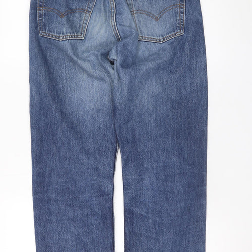 Levi's 501 Men's Blue Straight Leg Denim Jeans 30x34 Regular Fit