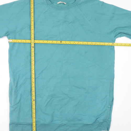 Next Women Teal XL Pullover Sweatshirt Long Sleeve Crew Neck