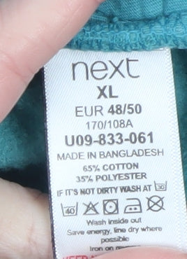 Next Women Teal XL Pullover Sweatshirt Long Sleeve Crew Neck