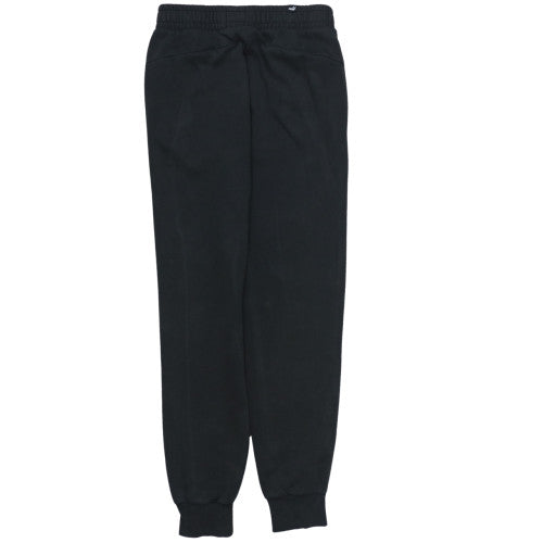 Puma Men's Black Small Regular Fit Fleece Sweatpants