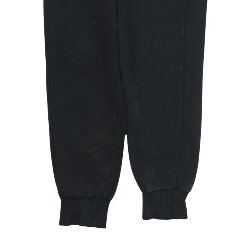 Puma Men's Black Small Regular Fit Fleece Sweatpants