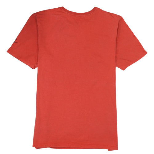 Nike Men's Red Graphic Athletic Fit T-Shirt Size L