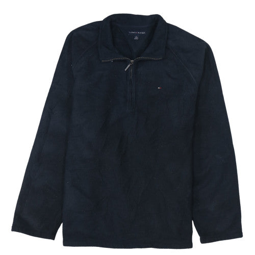 Tommy Hilfiger Men’s Blue XL Fleece 1/4 Zip Jacket