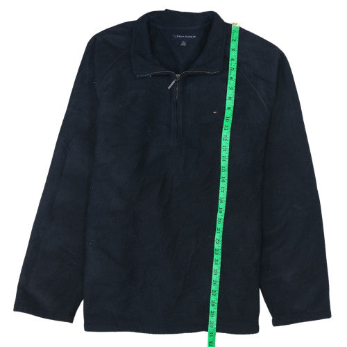 Tommy Hilfiger Men’s Blue XL Fleece 1/4 Zip Jacket