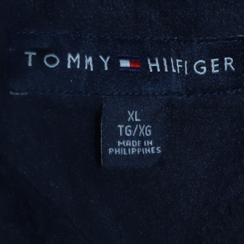 Tommy Hilfiger Men’s Blue XL Fleece 1/4 Zip Jacket