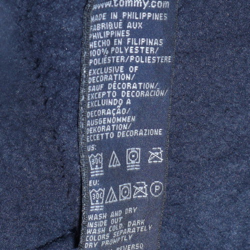 Tommy Hilfiger Men’s Blue XL Fleece 1/4 Zip Jacket