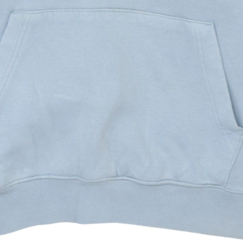 Nike Women’s Blue Pullover Hoodie Small Cotton Blend Casual Top
