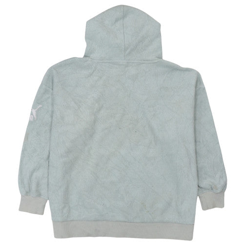 Puma Women’s Light Grey XL Pullover Hoodie Fleece Cotton Casual